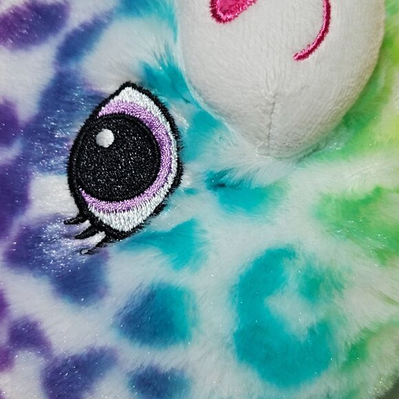Build A Bear Leopard Print Rainbow 17 Inch Teddy Plush Stuffed Animal Toy - Picture 8 of 8